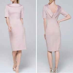 WHBM Sheath dress with mid-length sleeves Women’s SZ 6